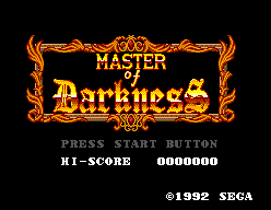 Game Master of Darkness (Sega Master System - sms)