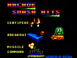 Game Arcade Smash Hits (Sega Master System - sms)