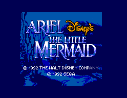 Game Ariel - The Little Mermaid (Sega Master System - sms)