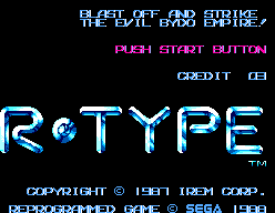 Game R-Type (Sega Master System - sms)