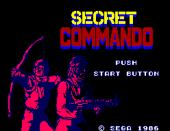 Game Secret Commando (Sega Master System - sms)