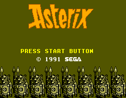 Down-load a game Asterix (Sega Master System - sms)