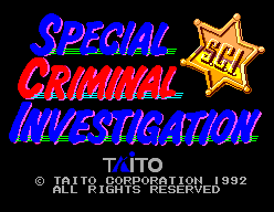Game Special Criminal Investigation (Sega Master System - sms)