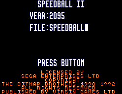 Game Speedball 2 (Sega Master System - sms)