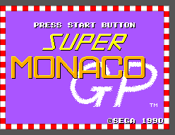 Game Super Monaco GP (Sega Master System - sms)