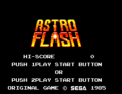 Game Astro Flash (Sega Master System - sms)