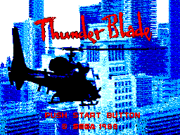 Game Thunder Blade (Sega Master System - sms)