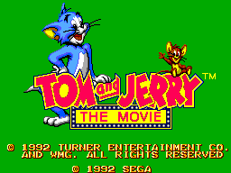 Game Tom and Jerry - The Movie (Sega Master System - sms)