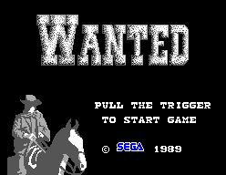 Game Wanted (Sega Master System - sms)