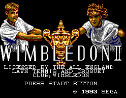 Game Wimbledon II (Sega Master System - sms)