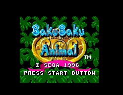 Game Baku Baku Animals (Sega Master System - sms)