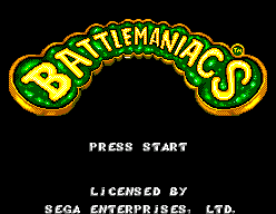 Game Battlemaniacs (Sega Master System - sms)