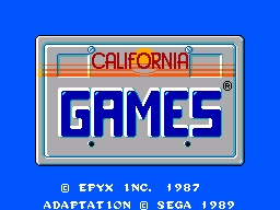 Game California Games (Sega Master System - sms)
