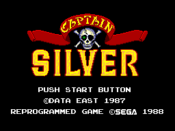 Game Captain Silver (Sega Master System - sms)