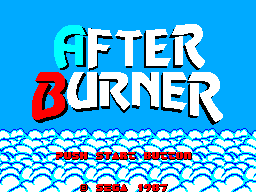Обложка игры After Burner