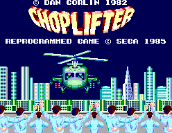 Game Choplifter (Sega Master System - sms)