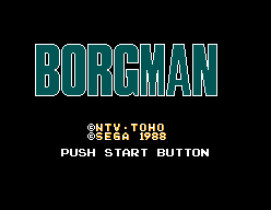 Game Chouon Senshi Borgman (Sega Master System - sms)