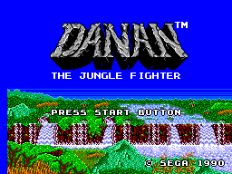 Game Danan the Jungle Fighter (Sega Master System - sms)