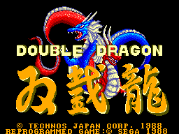 Game Double Dragon (Sega Master System - sms)