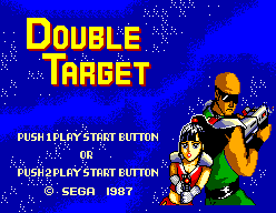 Game Double Target (Sega Master System - sms)