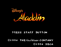 Game Aladdin (Sega Master System - sms)