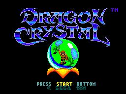 Game Dragon Crystal (Sega Master System - sms)