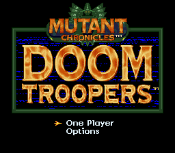 Game Mutant Chronicles - Doom Troopers (Super Nintendo - snes)