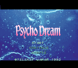 Game Psycho Dream (Super Nintendo - snes)