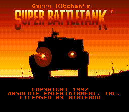 Game Super Battletank  (Super Nintendo - snes)