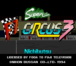 Game Super F1 Circus 3 (Super Nintendo - snes)