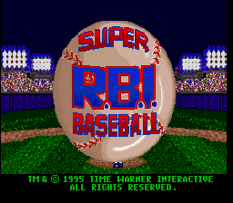 Game Super R.B.I. Baseball (Super Nintendo - snes)