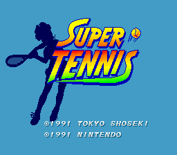 Game Super Tennis (Super Nintendo - snes)