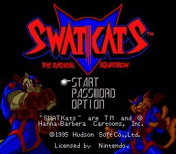 Game SWAT Kats - The Radical Squadron (Super Nintendo - snes)