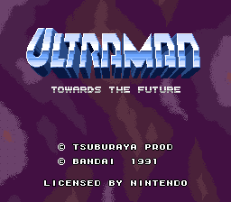 Game Ultraman - Towards the Future (Super Nintendo - snes)