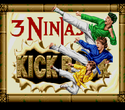 Game 3 Ninjas Kick Back (Super Nintendo - snes)