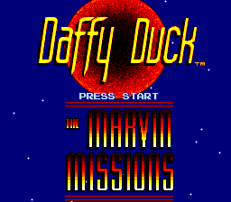 Game Daffy Duck - The Marvin Missions (Super Nintendo - snes)