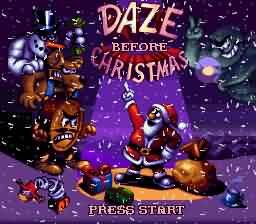 Game Daze Before Christmas (Super Nintendo - snes)