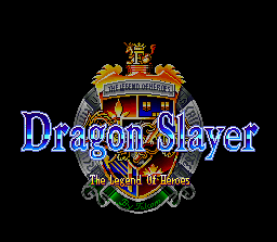 Game Dragon Slayer - Eiyuu Densetsu (Super Nintendo - snes)