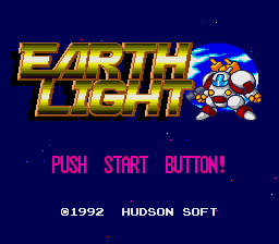 Game Earth Light (Super Nintendo - snes)
