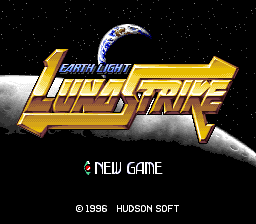 Game Earth Light - Luna Strike (Super Nintendo - snes)