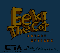 Game Eek! The Cat (Super Nintendo - snes)