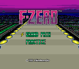 Game F-ZERO (Super Nintendo - snes)