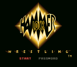 Game Hammerlock Wrestling (Super Nintendo - snes)