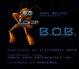 Game B.O.B. (Super Nintendo - snes)