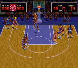 Magic Johnson's Super Slam Dunk: Super Nintendo - game screenshots