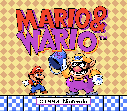 Down-load a game Mario & Wario (Super Nintendo - snes)