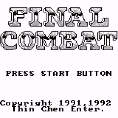 Game Final Combat (Supervision - sv)