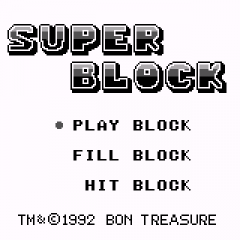 Game Super Block (Supervision - sv)