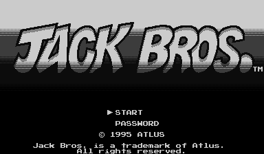 Down-load a game Jack Bros (Virtual Boy - vboy)
