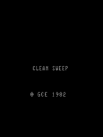 Game Clean Sweep (Vectrex - vect)